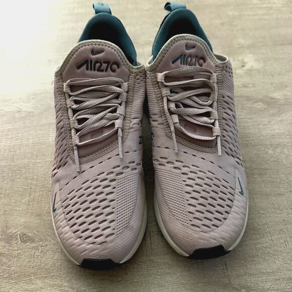 NIKE Air Max 270 Running Shoes Celestial Rose Teal Size 8.5 - Picture 2 of 6